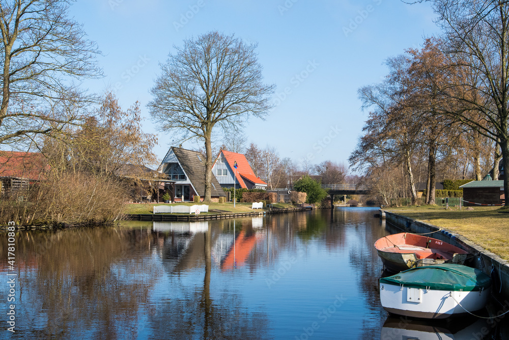 Fototapeta premium A lake located in northern Germany