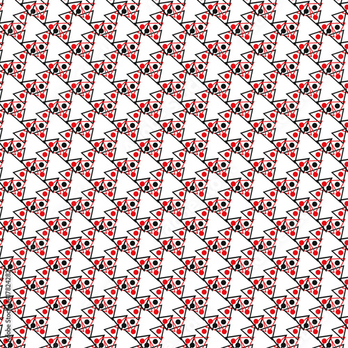pattern with triangle