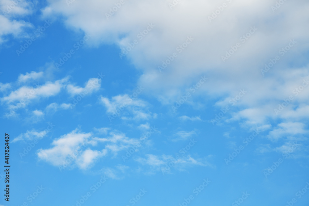 Blue sky with clouds. Sky background Blue sky with clouds. Sky background