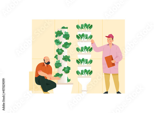 Choosing Leaves Agriculture Composition