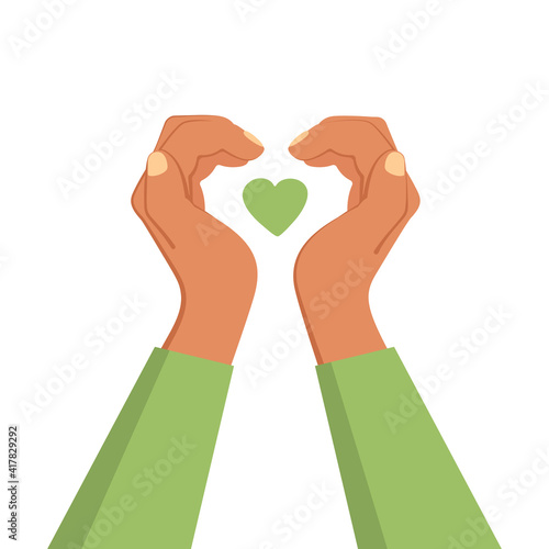 Heart Of Hands Composition
