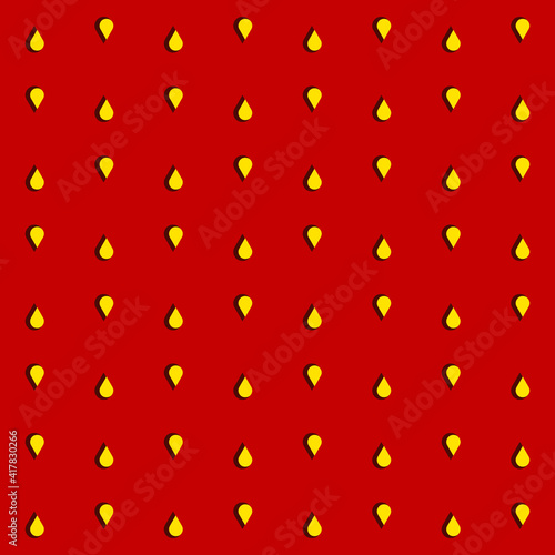 Strawberry Red Pattern. Vector Strawberry Pattern.