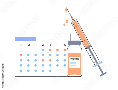 Global vaccination concept