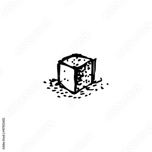 Sugar Cube Illustration