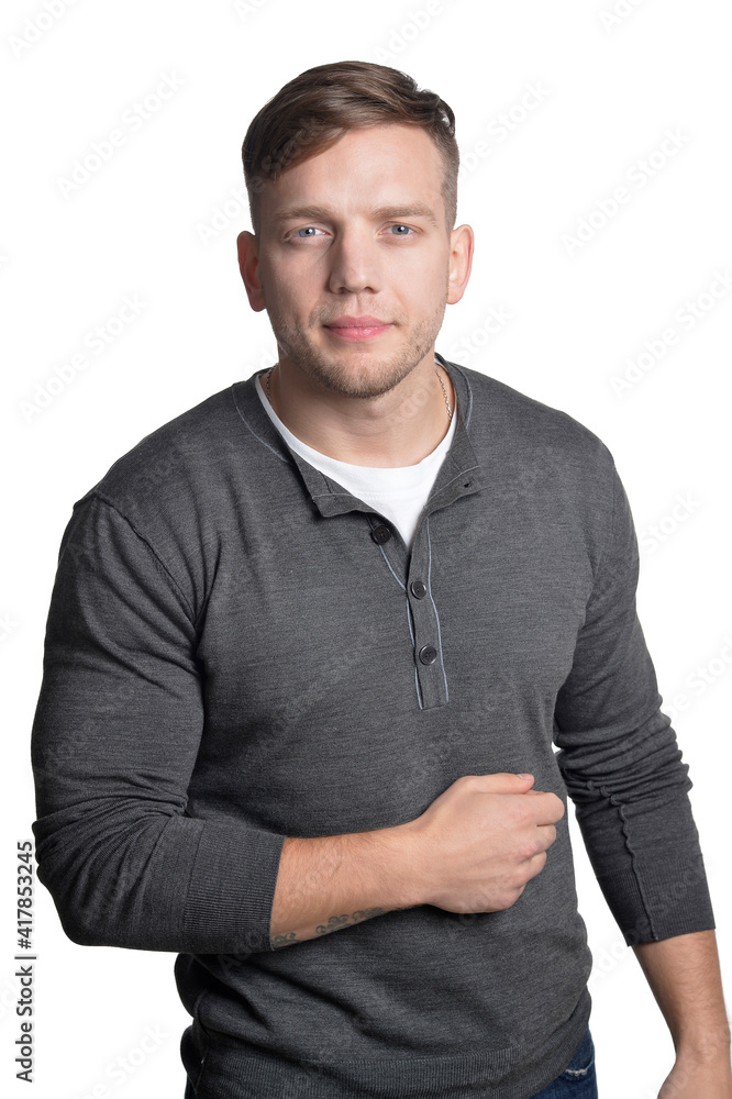 portrait of handsome man portrait of handsome man