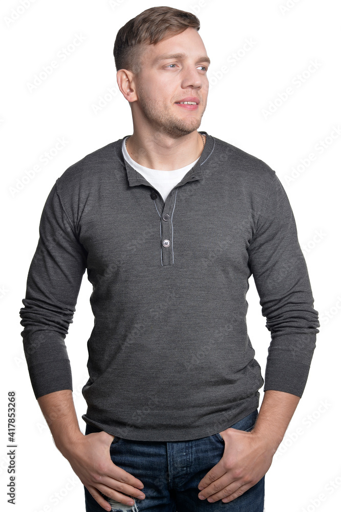 portrait of handsome man portrait of handsome man