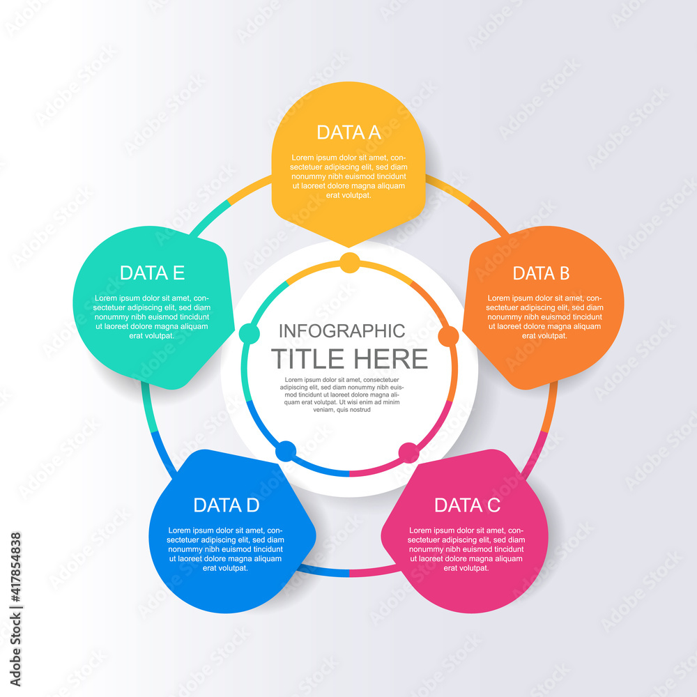 Business data visualization. Process chart. Abstract graphic elements, diagrams with steps, options, sections or processes. Vector business template for presentations. Creative concept for infographic Business data visualization. Process chart. Abstract graphic elements, diagrams with steps, options, sections or processes. Vector business template for presentations. Creative concept for infographic