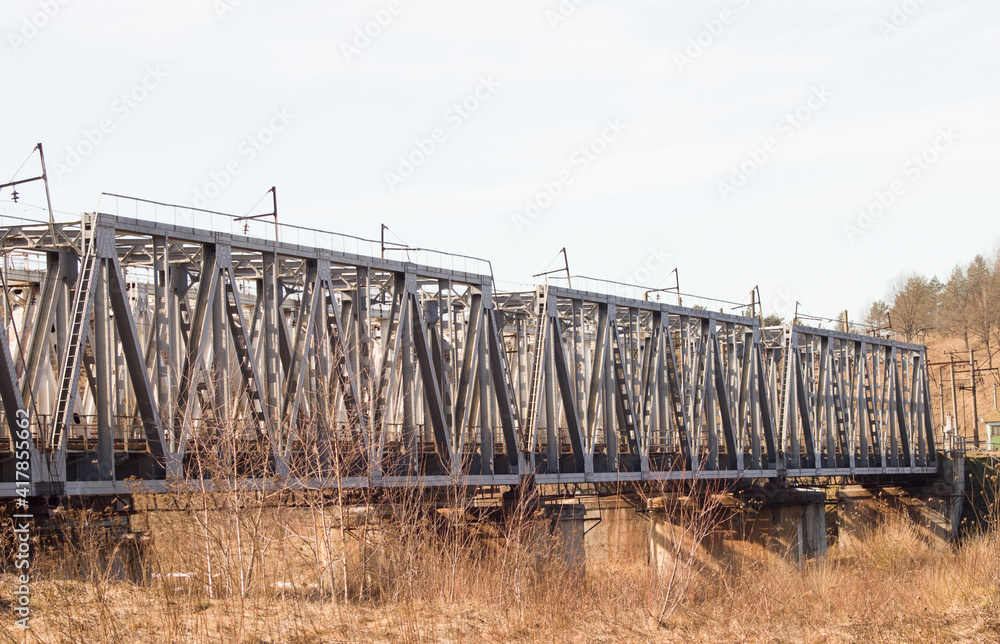 railway bridge across the river railway bridge across the river