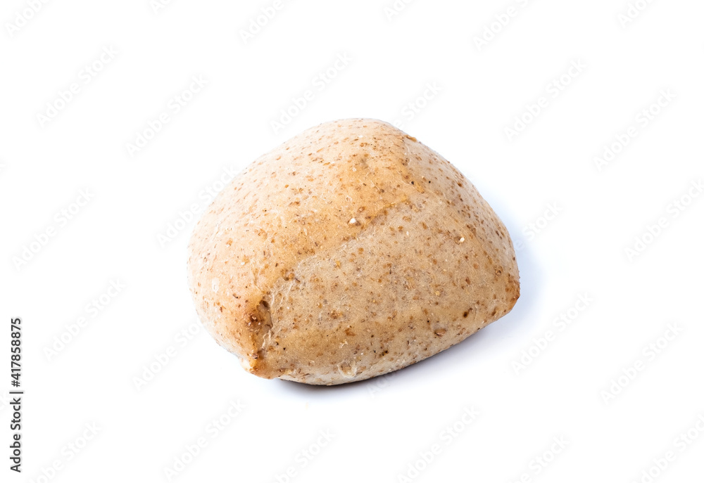 Cereal bread on a white background. Isolated. Cereal bread on a white background. Isolated.