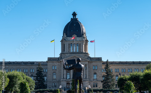 Canvas Print Legislative Building in Regina, Canada