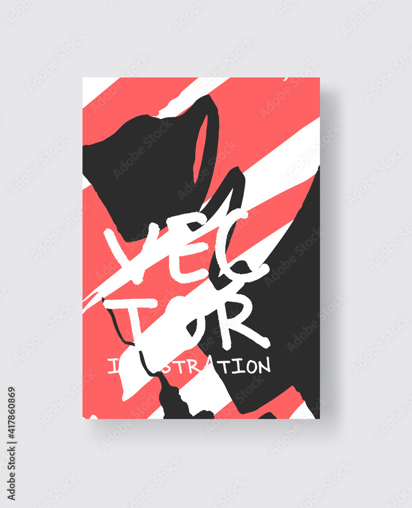 Artistic creative universal cards. Hand Drawn textures. Artistic creative universal cards. Hand Drawn textures.