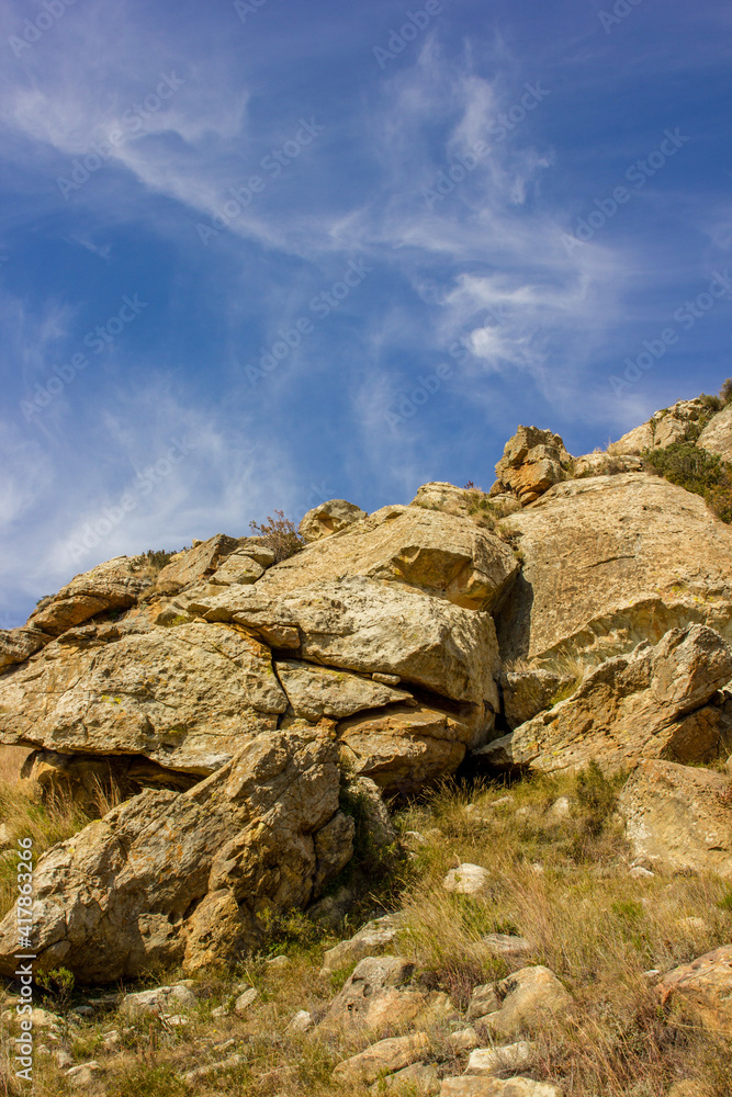 rocks and sky rocks and sky