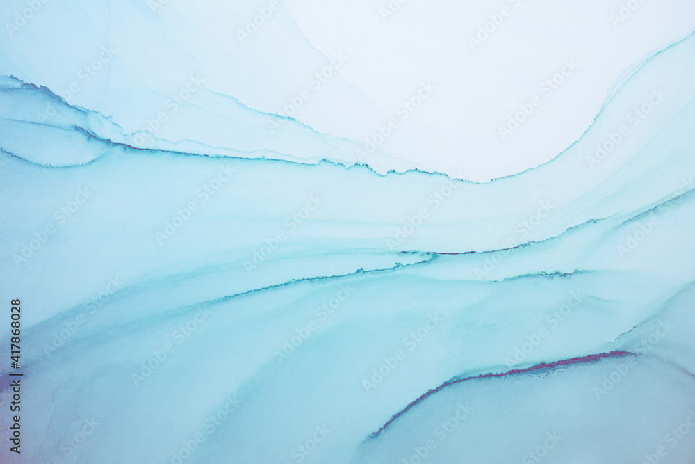 Obraz premium Artistic background that applicable for design cover, poster, brochure. Modern art. Marble texture. Natural pattern. Ink colors are amazingly bright. Alcohol ink sea texture. Contemporary art.
