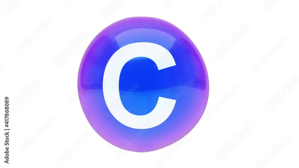 3D animation of a bubble sphere vitamin C floating on a white background with alpha layer 3D animation of a bubble sphere vitamin C floating on a white background with alpha layer