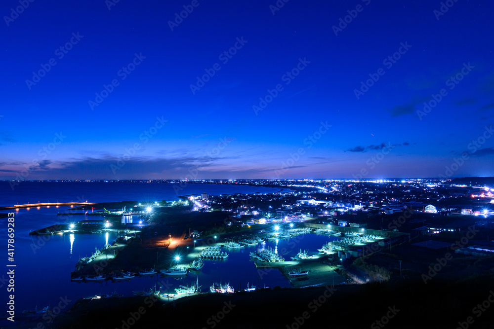 港町の夜景
