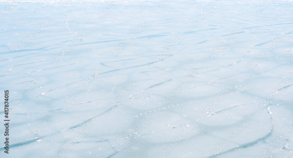 frozen sea in winter. Ice structures and ice crystals. Nature background with copy space. Climate change and control. frozen sea in winter. Ice structures and ice crystals. Nature background with copy space. Climate change and control.