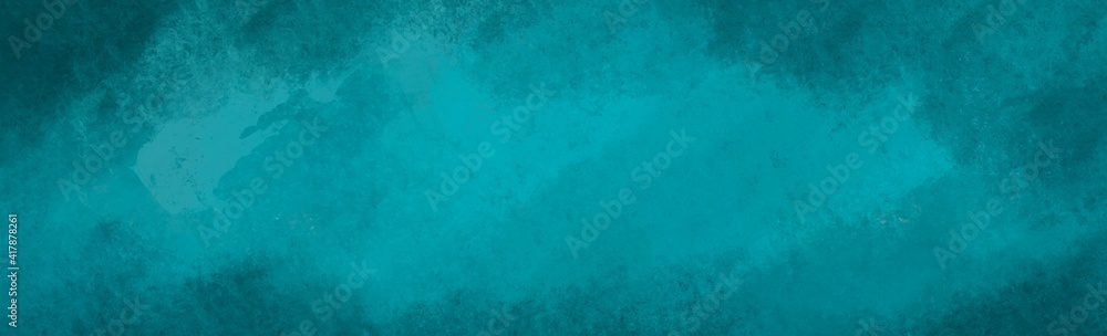 Abstract background blue texture banner, brush paint painting