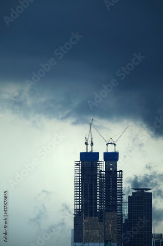 Photography building under construction