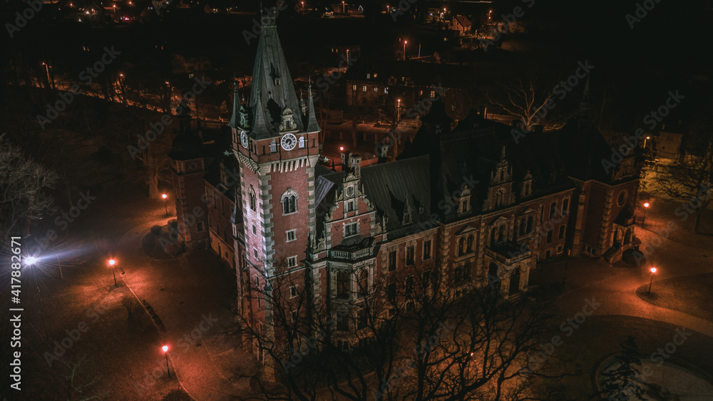 Obraz premium Poland Gliwice Palac