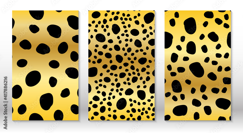 Animal skin leopard pattern. Cheetah print. Covers design template. Leopard  print design. Stock Vector | Adobe Stock