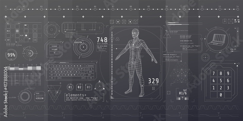 A set of thin elements on the topic of Data Scanning.