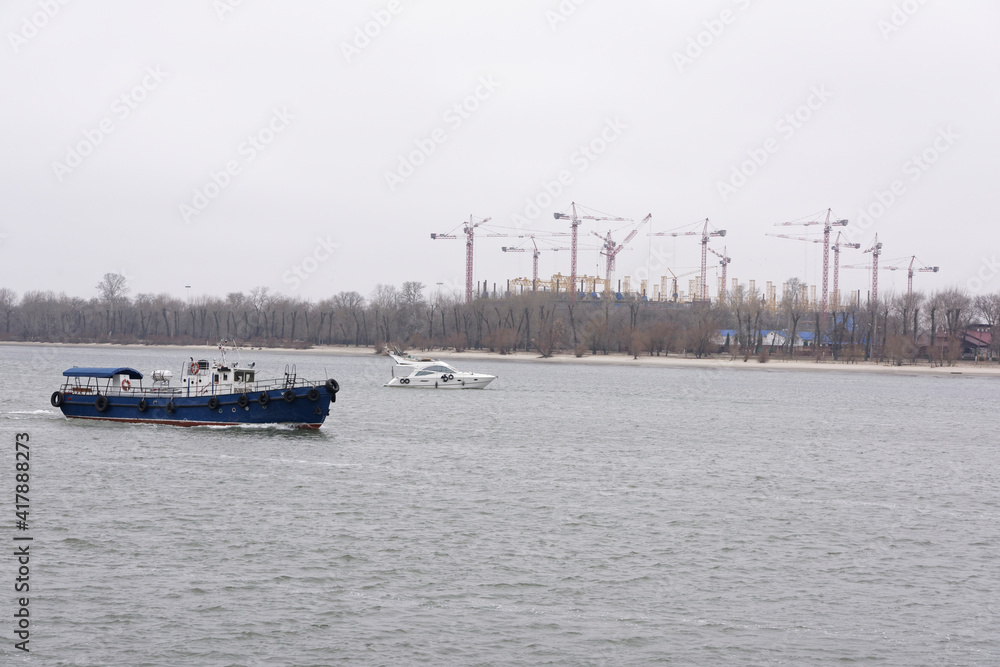 Construction of a football stadium in Rostov-on-Don Construction of a football stadium in Rostov-on-Don