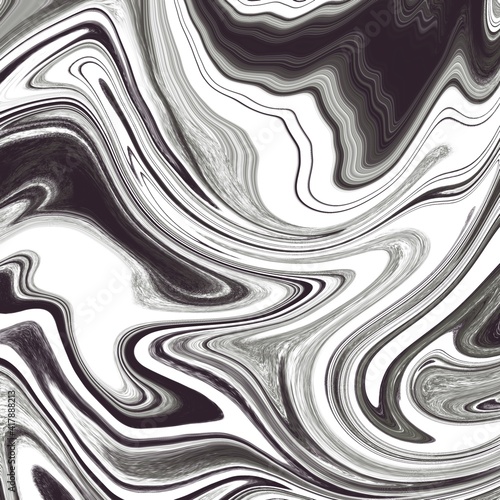 Marble black and white background for your design