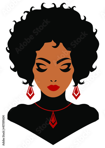 Afro Woman, Black Girl, African American Woman, Curly Hair, Afro Queen, Strong Woman