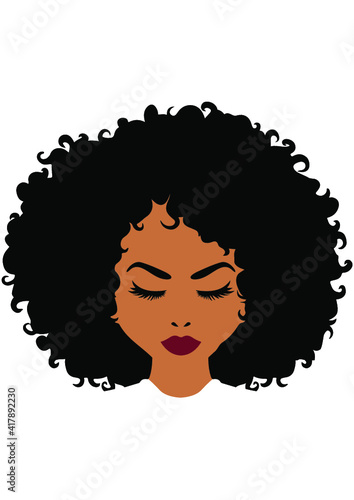 Afro Woman, Black Girl, African American Woman, Curly Hair, Afro Queen, Strong Woman