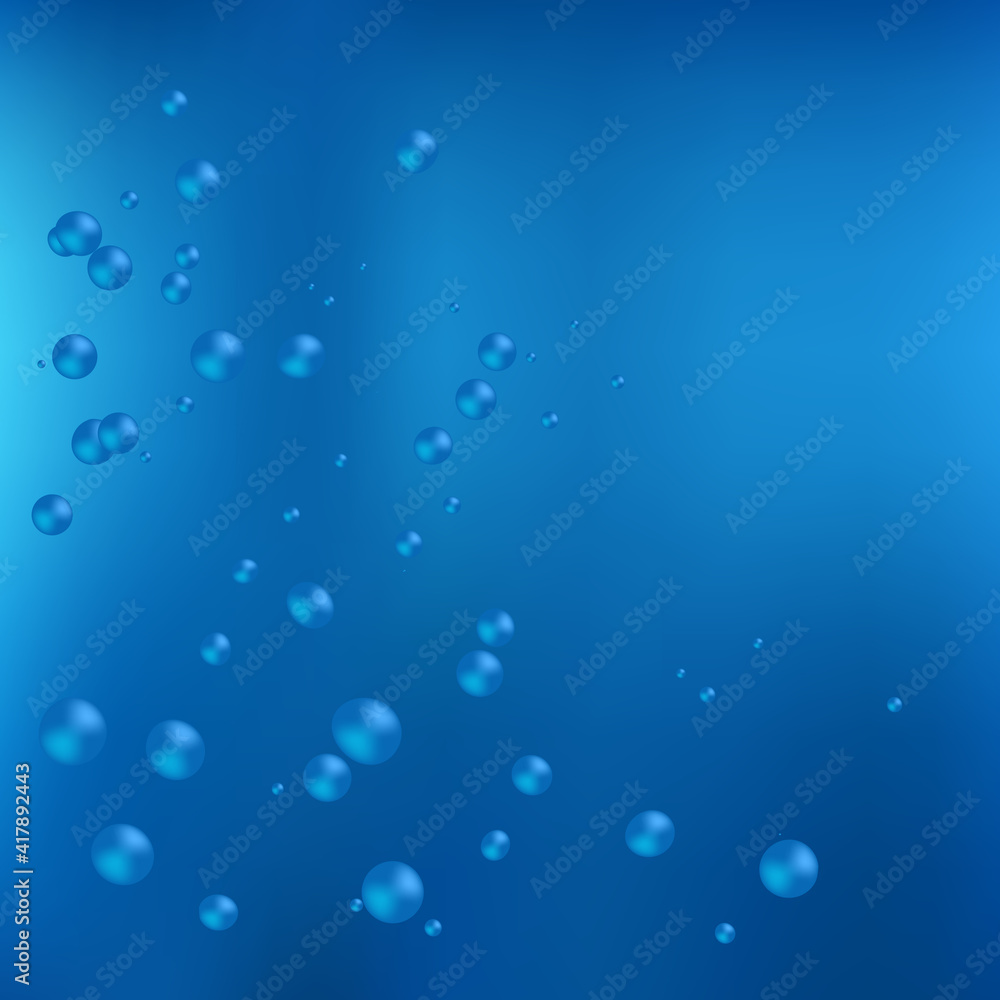 Freshness natural theme, a Fresh Water background of blue. Elements design. Abstract wavy for overlaying background of page under meshedge of title front label spa products. Vector illustration eps 10