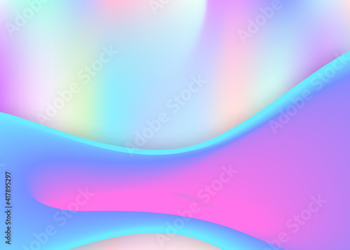 Liquid elements background with dynamic shapes and fluid. © Holo Art