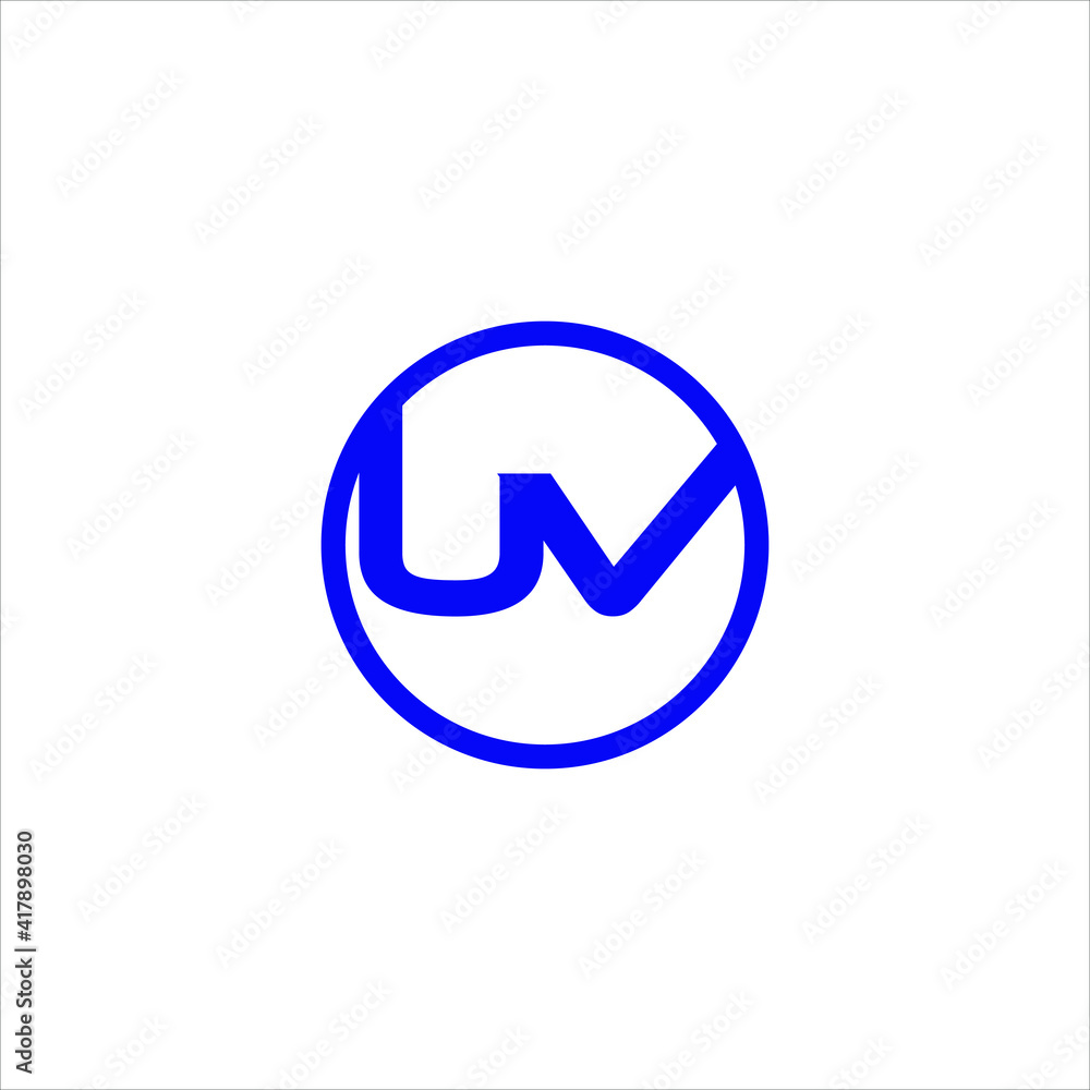 uv logo design background white and blue uv logo design background white and blue