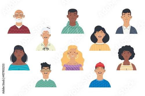 diversity people characters