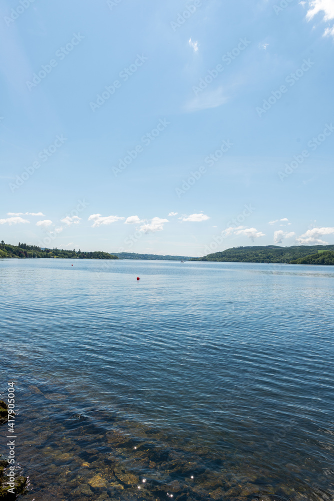 Fototapeta premium landscape with lake