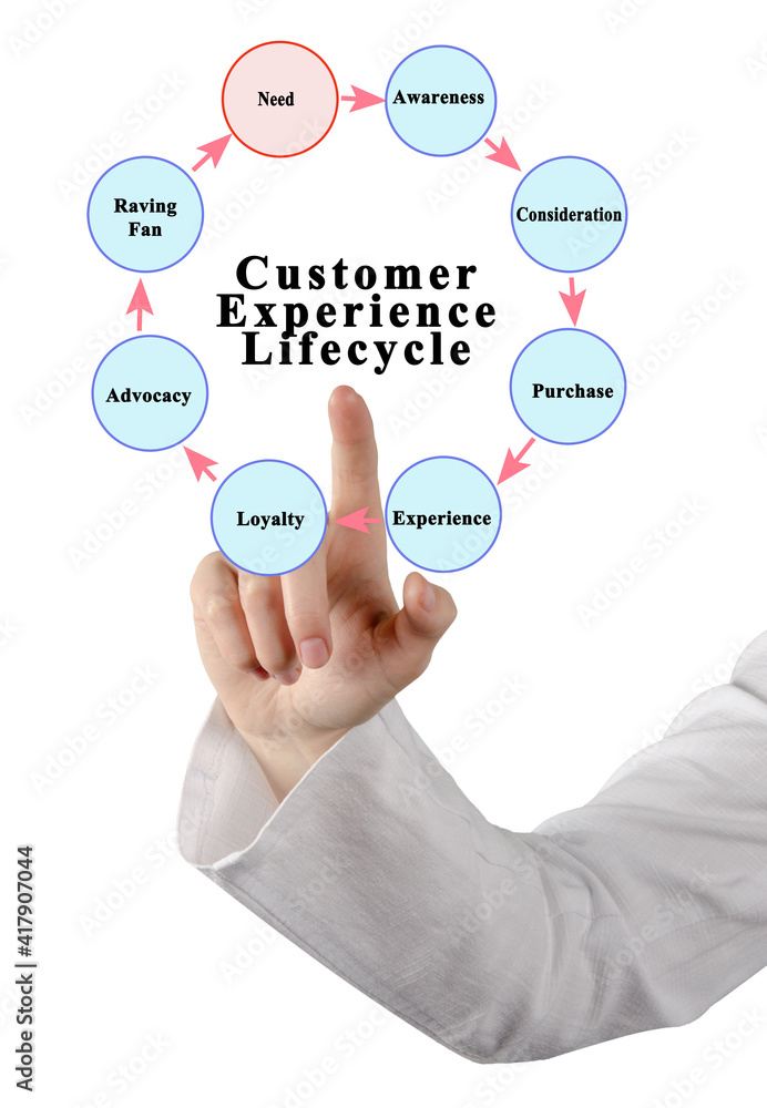 Components of  Customer Experience Lifecycle