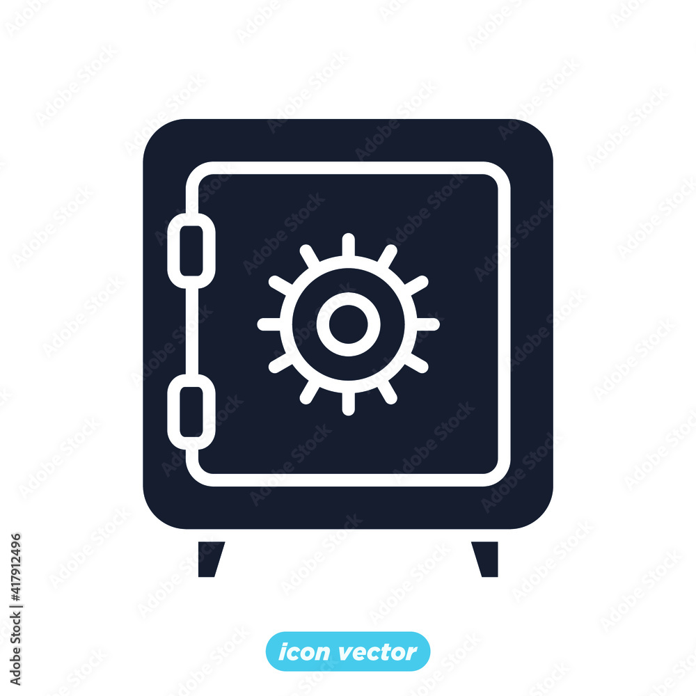 safe money icon. Business and finance safe money box symbol template for graphic and web design collection logo vector illustration safe money icon. Business and finance safe money box symbol template for graphic and web design collection logo vector illustration