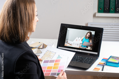 Remote work of employees of...