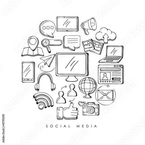 social media icons