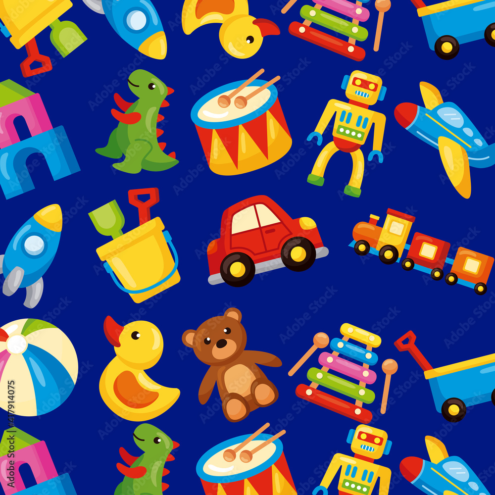kids toys pattern kids toys pattern