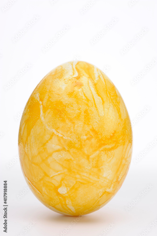 colored easter eggs on white background colored easter eggs on white background