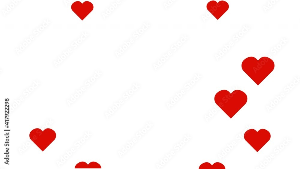 Flying hearts background. Red hearts with alpha channel. Copy space. Flying hearts background. Red hearts with alpha channel. Copy space.