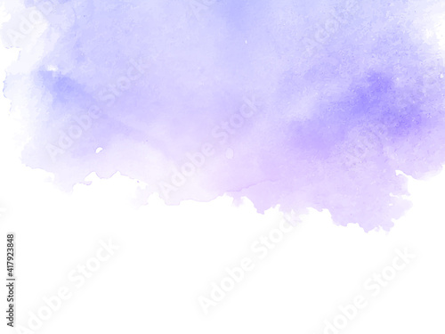 Abstract violet watercolor texture background