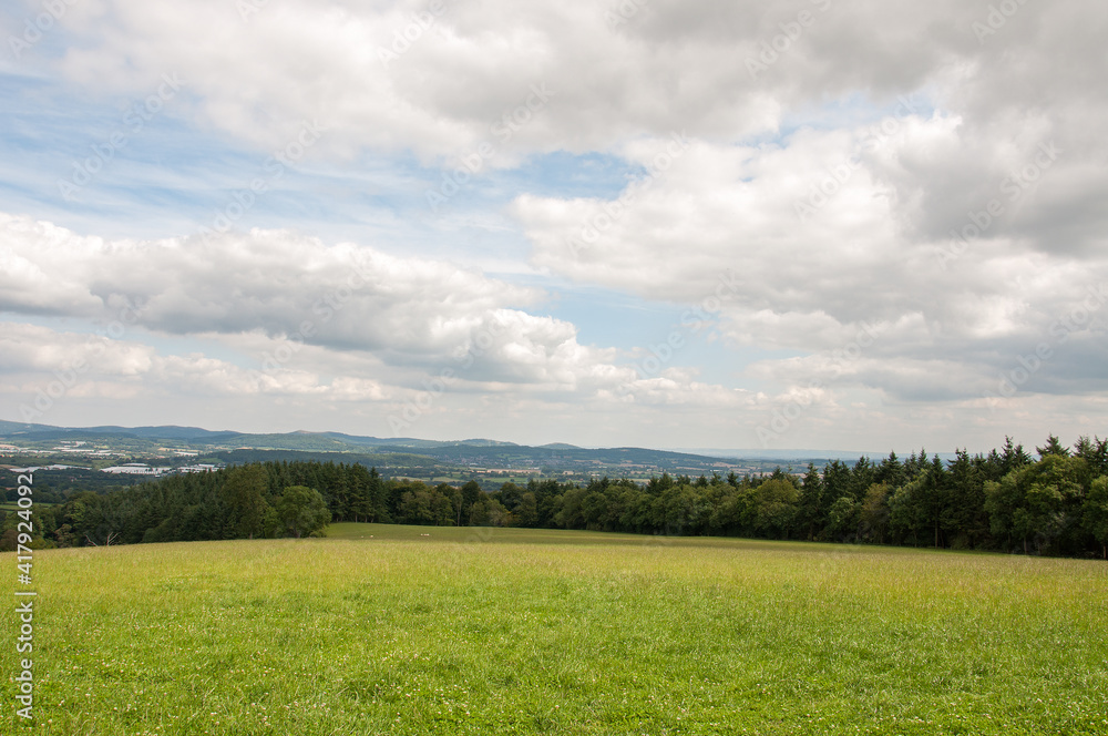 Obraz premium landscape with sky and clouds