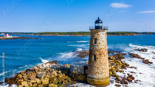 Maine-Kittery-Whaleback Lighthouse photo