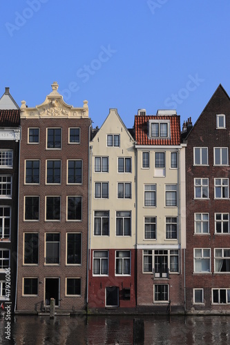Amsterdam Historic Damrak Buildings