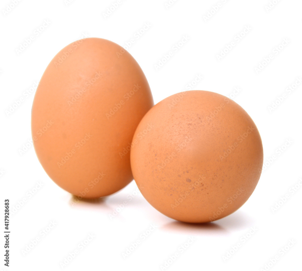 Eggs isolated on white background Eggs isolated on white background