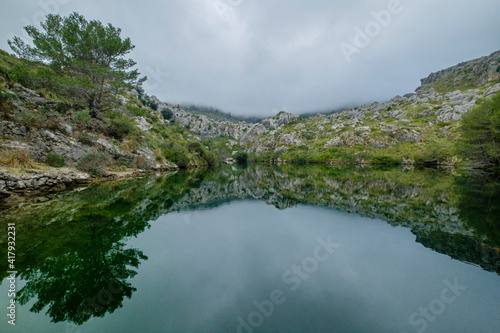 Mortix reservoir  Escorca  Mallorca  Balearic Islands  Spain