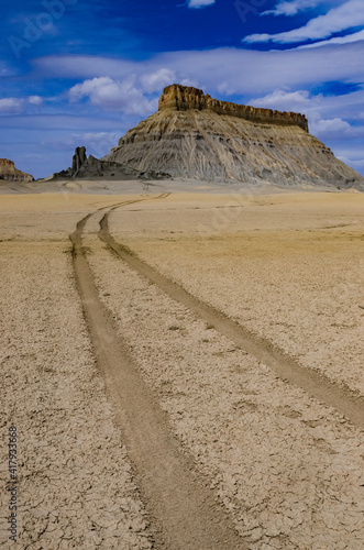 Factory Butte is a summit in Wayne County, Utah, US photo