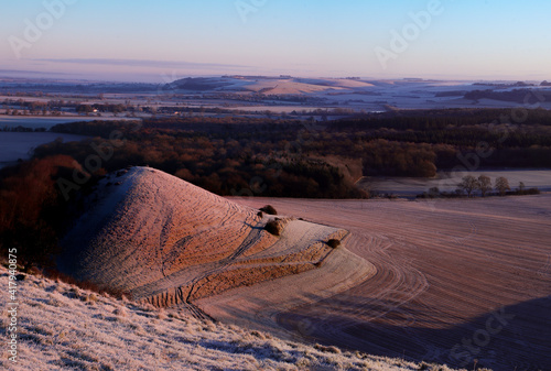 Little Cley Hill at Sunrise