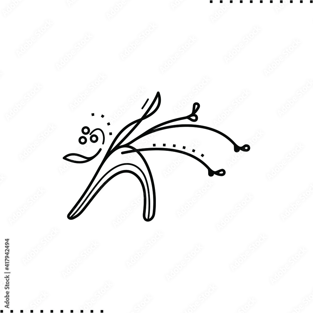 ikebana, flower arrangement vector icon in outlines ikebana, flower arrangement vector icon in outlines